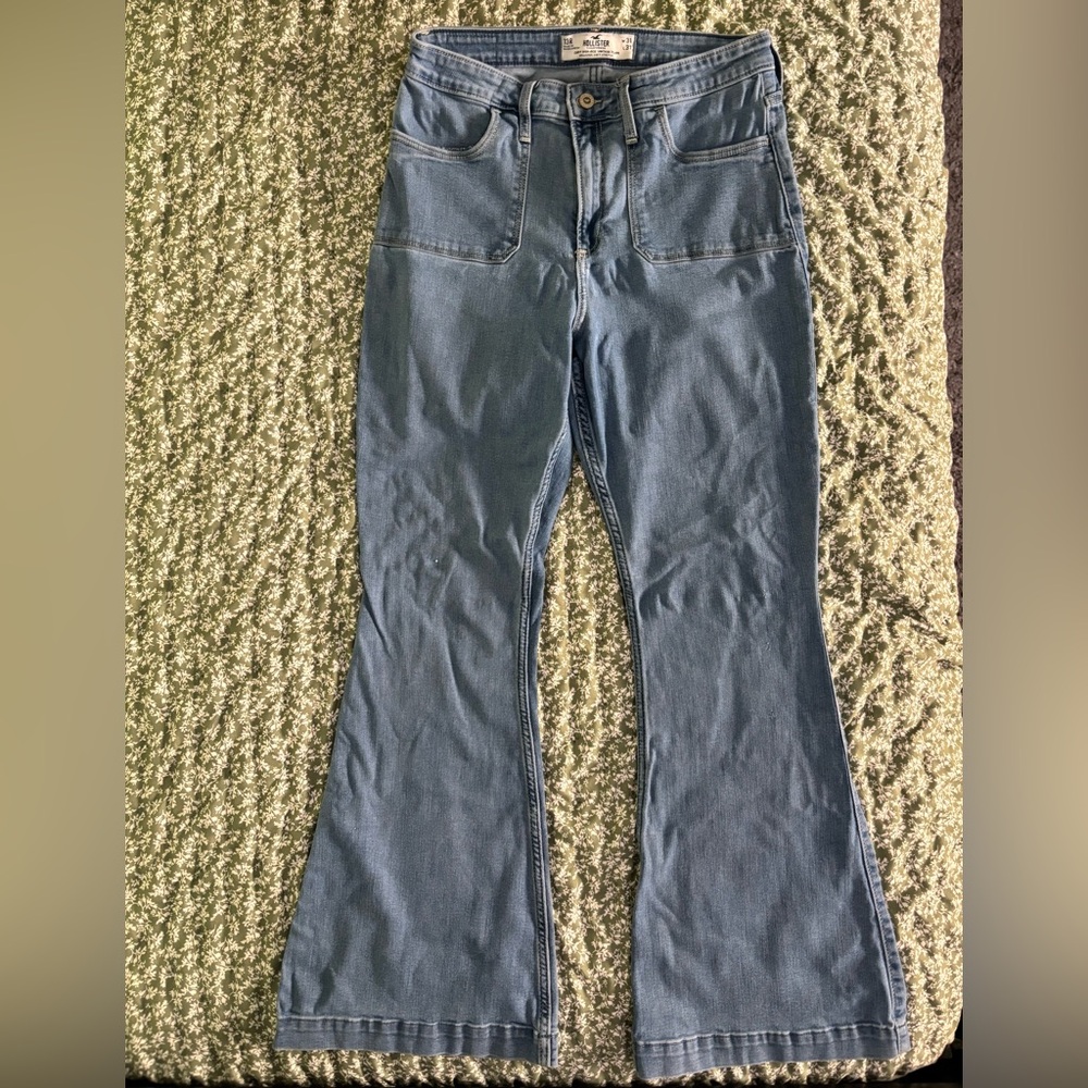 Hollister Light Blue Flare Jeans